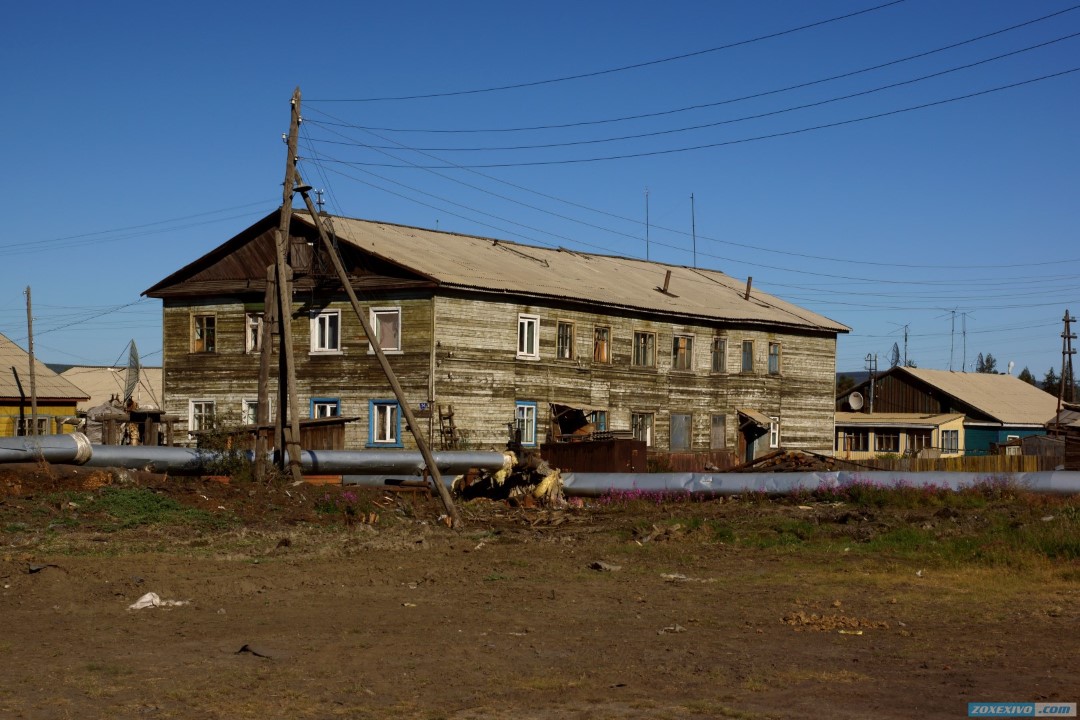 Поселок омолой якутия фото